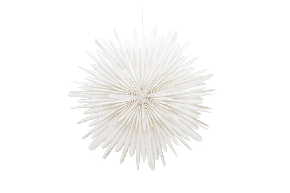 Rebellenclub Hanglamp Osaga - wit - Ø 80 cm