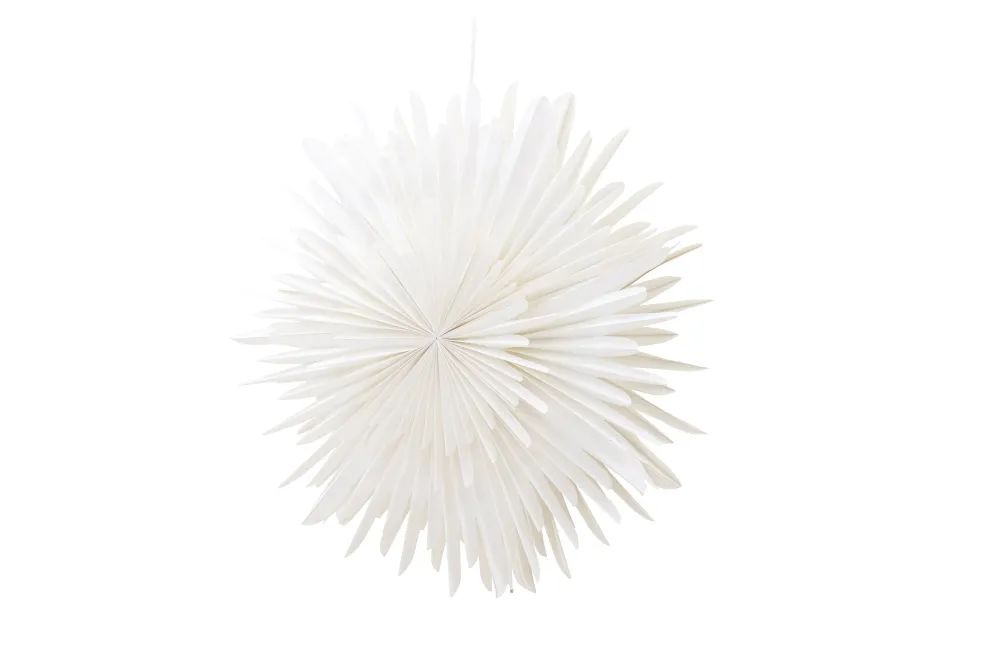 Rebellenclub Hanglamp Osaga - wit - Ø 80 cm