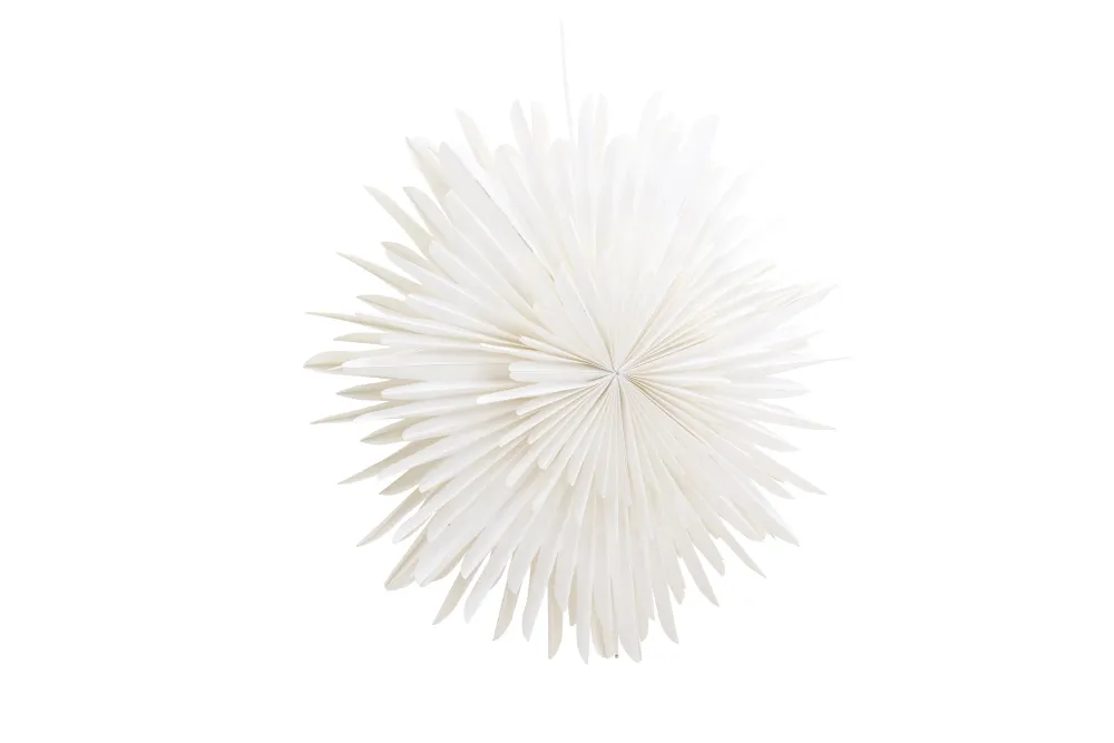 Rebellenclub Hanglamp Osaga - wit - Ø 80 cm