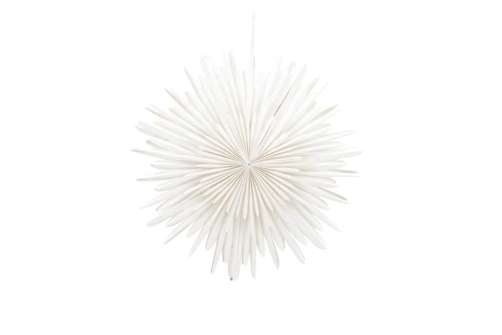 Rebellenclub Hanglamp Osaga - wit - Ø 46 cm
