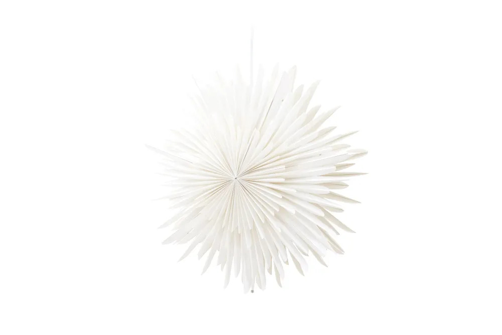 Rebellenclub Hanglamp Osaga - wit - Ø 46 cm