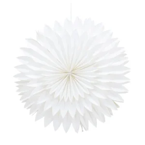 Rebellenclub Hanglamp Roskog - wit - Ø 80 cm