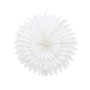 Rebellenclub Hanglamp Roskog - wit - Ø 46 cm