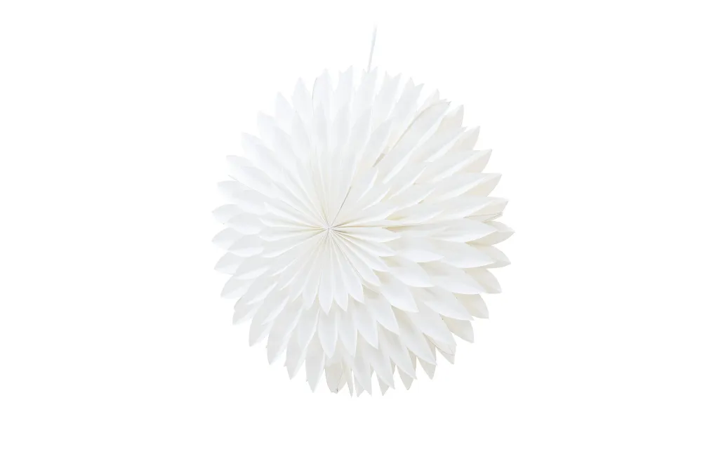 Rebellenclub Hanglamp Roskog - wit - Ø 46 cm