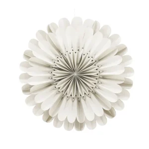 Rebellenclub Hanglamp Selu - beige - Ø 60 cm