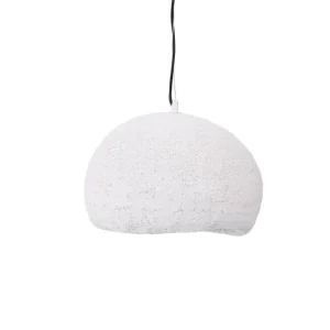 Rebellenclub Hanglamp Solon - wit - Ø 40 cm