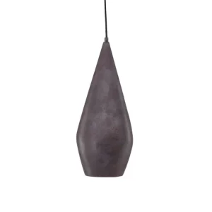Rebellenclub Hanglamp Tasman - bruin - Ø 20 cm