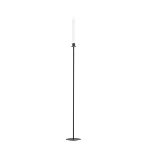 Rebellenclub Kaarsenhouder Salvian - zwart - Ø 12 cm