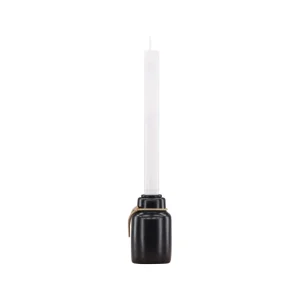 Rebellenclub Kaarsenstandaard Choso 6cm - zwart - Ø 6 cm