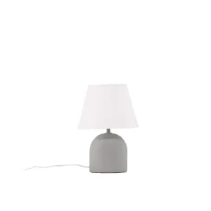Rebellenclub Tafellamp Boda - grijs - Ø 25 cm