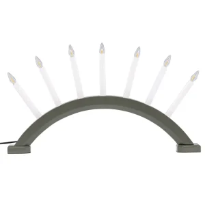 Rebellenclub Tafellamp Halona - groen/wit - 55 x 8 cm