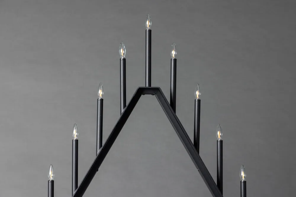 Rebellenclub Tafellamp Rovaniemi - zwart - 64 x 9 cm