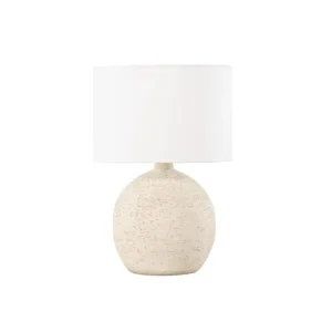 Rebellenclub Tafellamp Sirena - beige - Ø 30 cm
