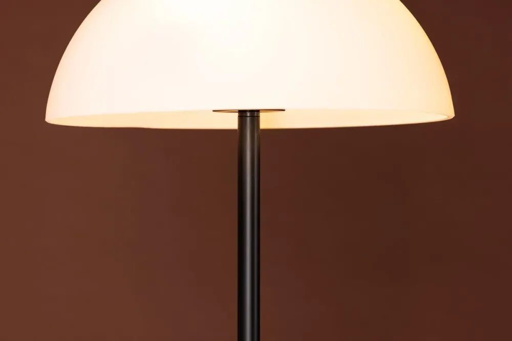 Rebellenclub Vloerlamp Loris - zwart - Ø 35 cm