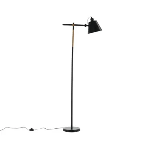 Rebellenclub Vloerlamp Picton - Zwart