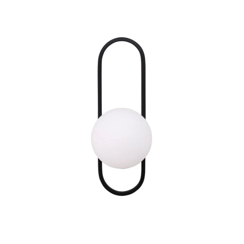 Rebellenclub Wandlamp Gallo - zwart - 15 x 15 cm