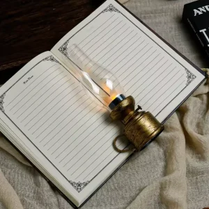 Retro Dimbare LED Olielamp