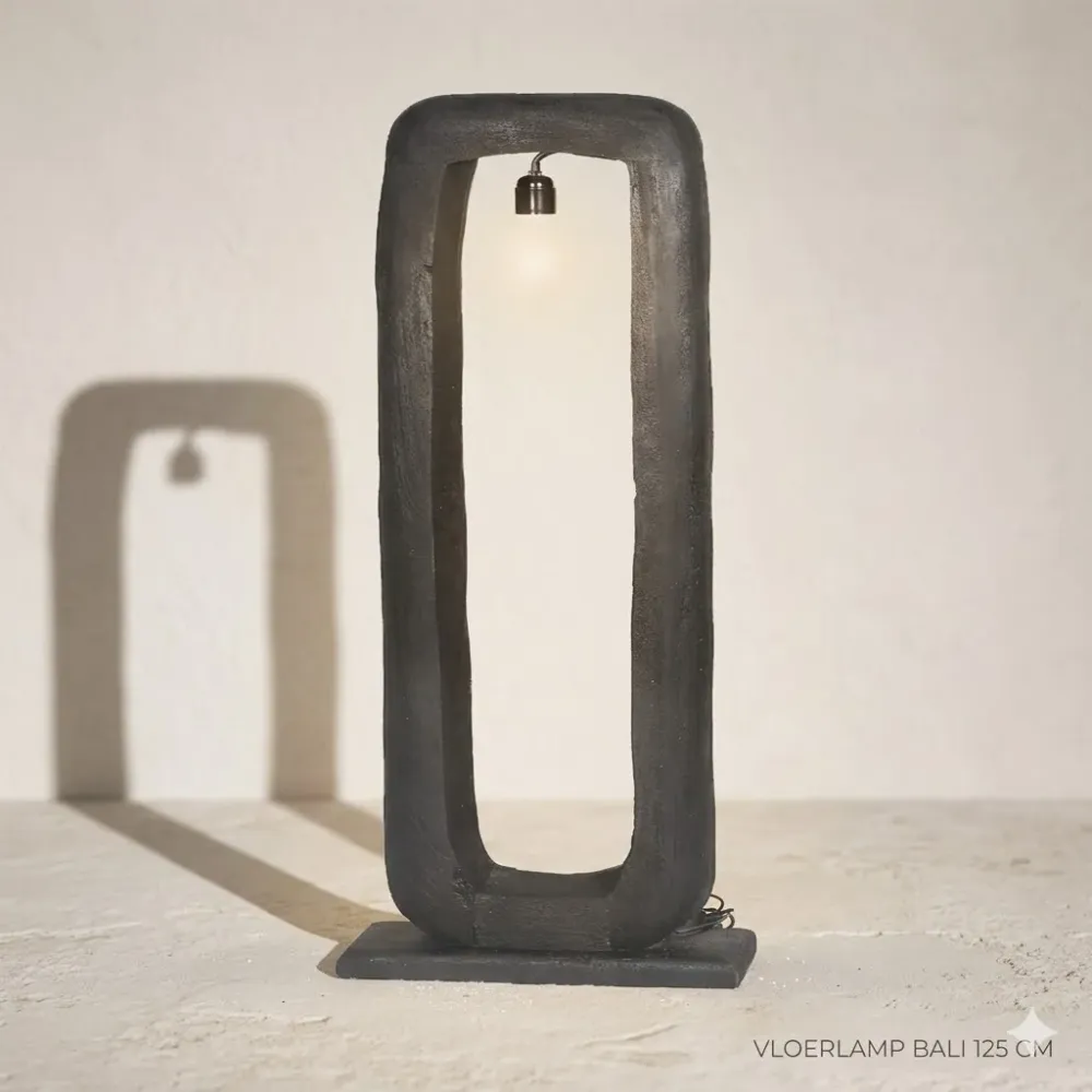 Industriële Mooss Vloerlamp Bali Rimisa