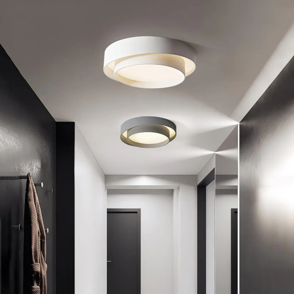 Ronde Halo Plafondlamp - LED Verlichting en Minimalistisch Ontwerp