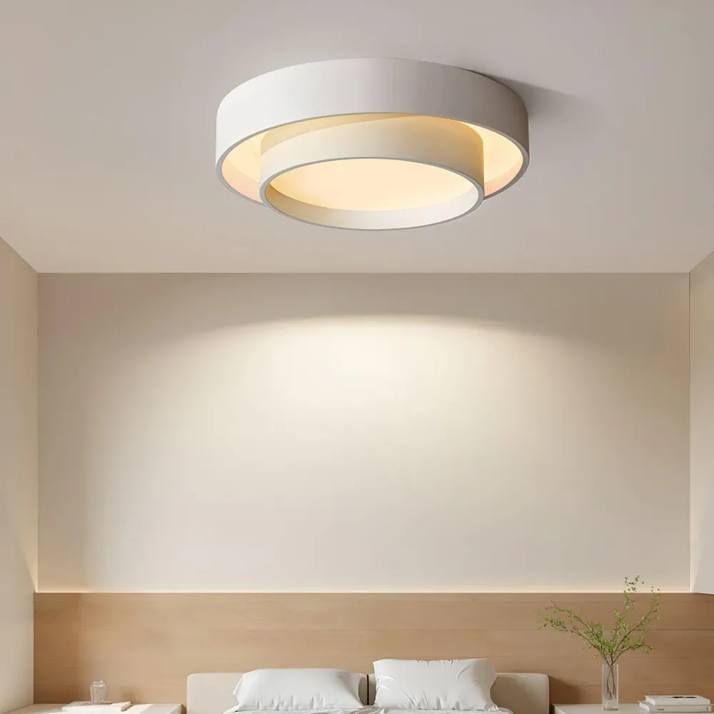 Ronde Halo Plafondlamp - LED Verlichting en Minimalistisch Ontwerp