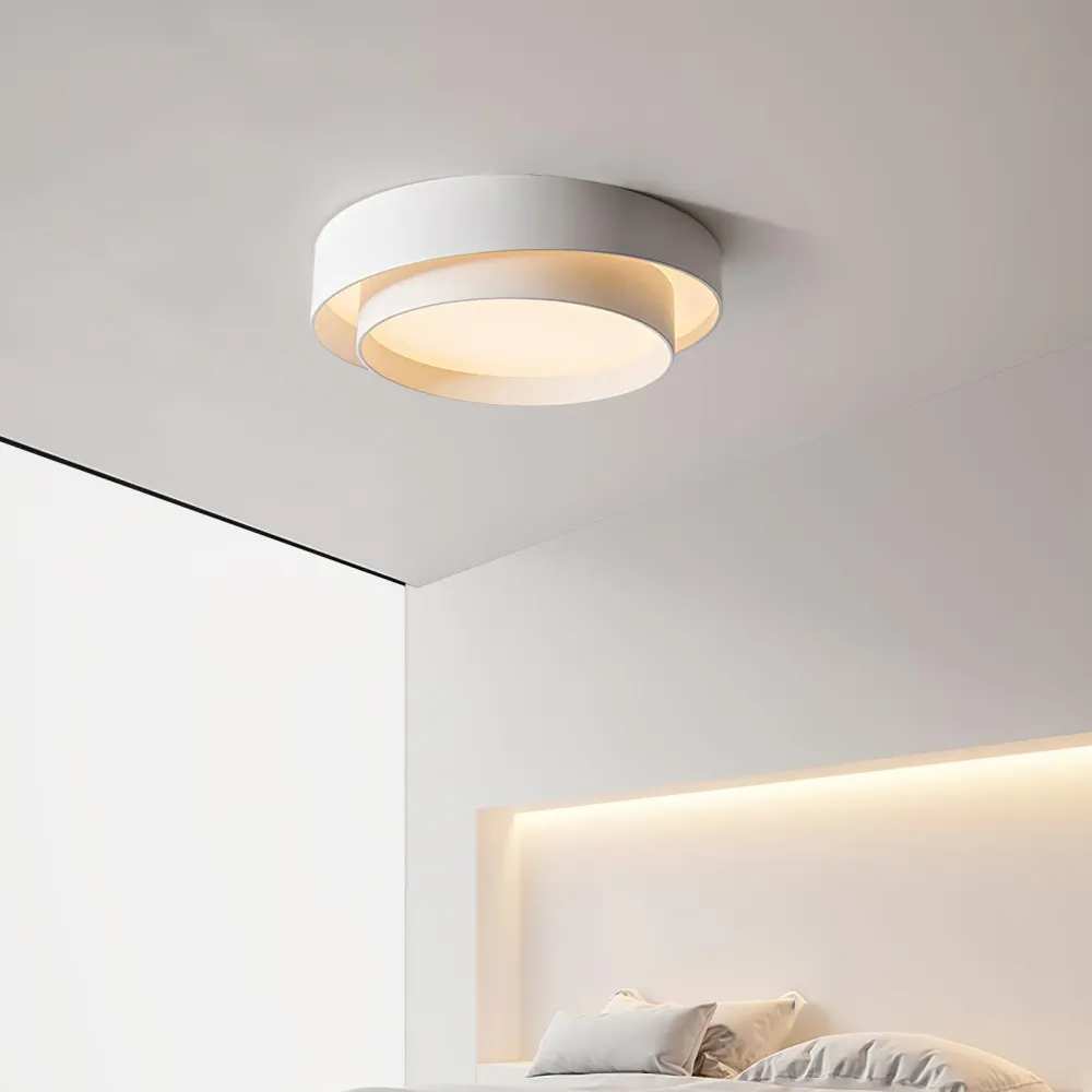 Ronde Halo Plafondlamp - LED Verlichting en Minimalistisch Ontwerp