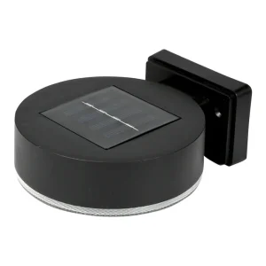 Ronde Solar Wandlamp, 600 mAh, 6-8 uur licht, weerbestendig, balkon.