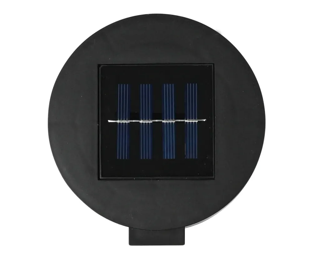 Ronde Solar Wandlamp, 600 mAh, 6-8 uur licht, weerbestendig, balkon.