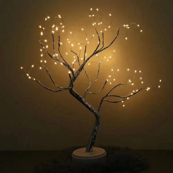 Rustgevende LED Boom Nachtlamp met Buigbare Takken
