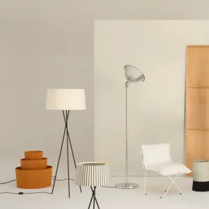Trípode Vloerlamp Naturel Santa & Cole