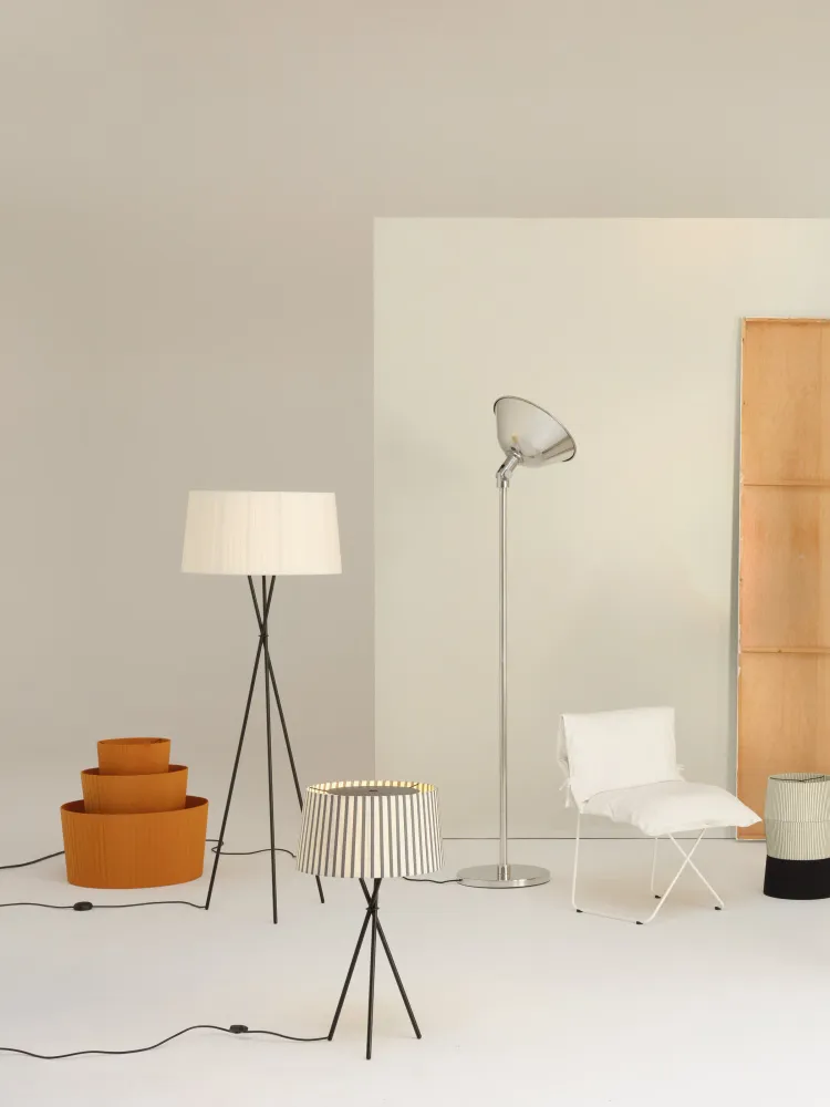 Trípode Vloerlamp Naturel Santa & Cole