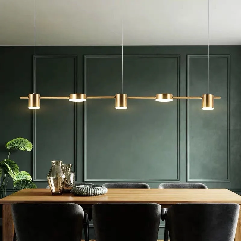 Aluminium Drum Hanglamp - Moderne Verlichting voor een KeukenEiland Selzar