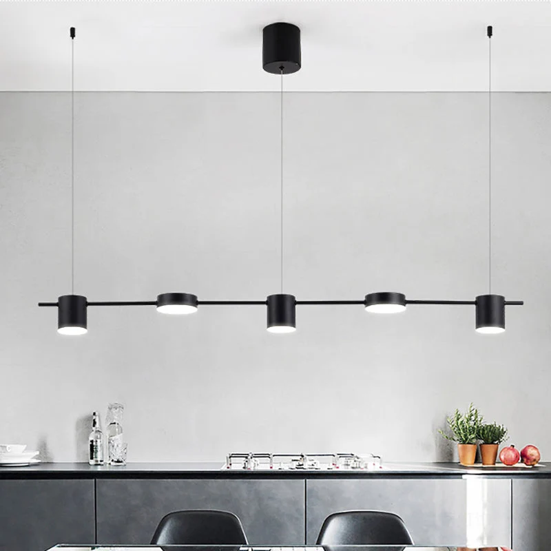 Aluminium Drum Hanglamp - Moderne Verlichting voor een KeukenEiland Selzar