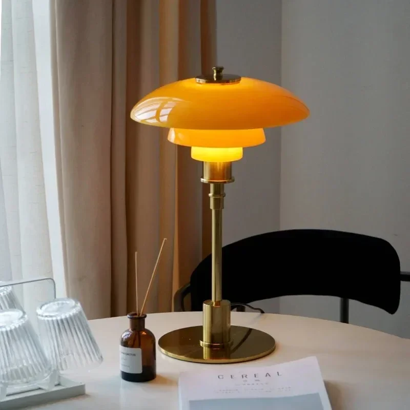 CelestialGlimmer - Scandinavische Eenvoudige Glazen Tafellamp Selzar