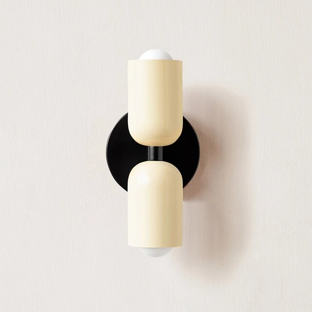 Creme Dubbele LED Wandlampen Selzar