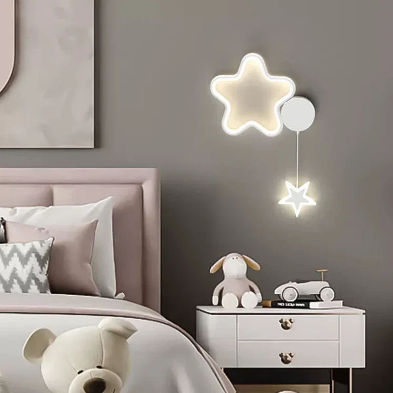 Dreamscape - Wolken Ster Maan Wandlamp Selzar