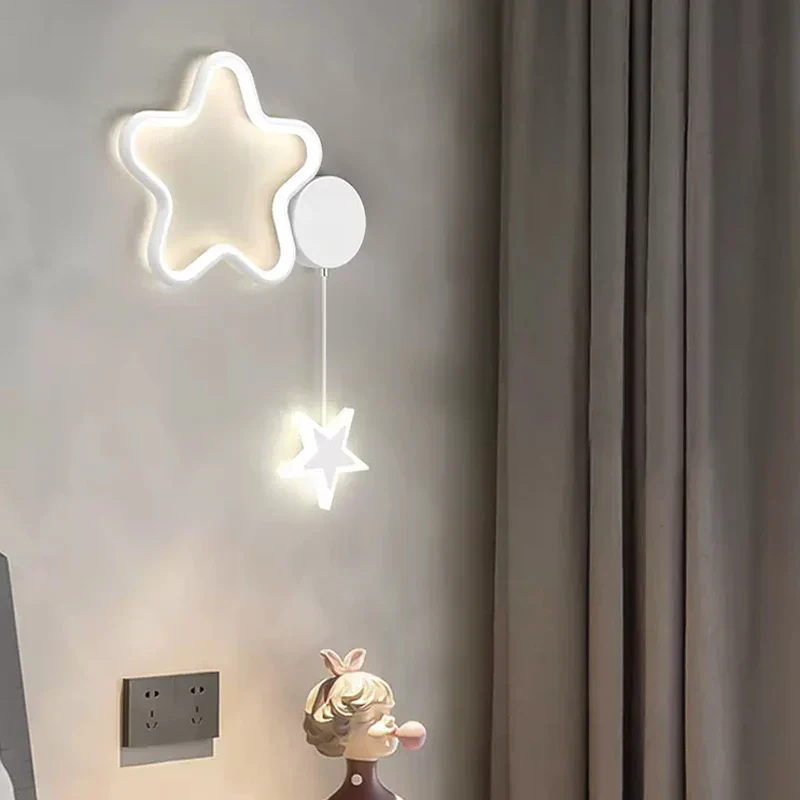 Dreamscape - Wolken Ster Maan Wandlamp Selzar