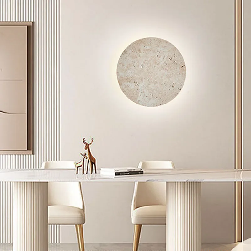 EarthyRadiance - Natuurstenen Wandlamp Selzar