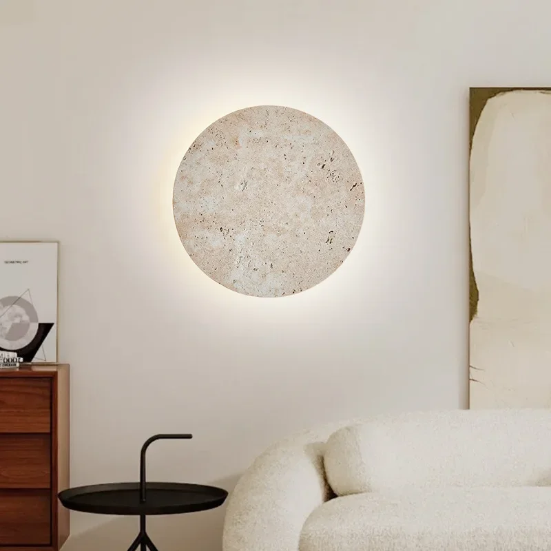 EarthyRadiance - Natuurstenen Wandlamp Selzar