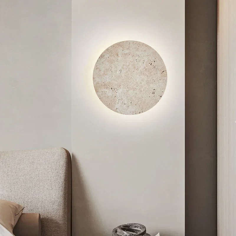 EarthyRadiance - Natuurstenen Wandlamp Selzar