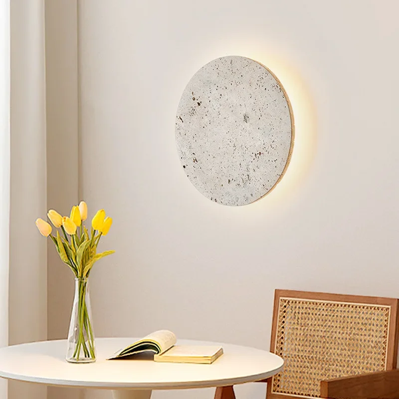 EarthyRadiance - Natuurstenen Wandlamp Selzar