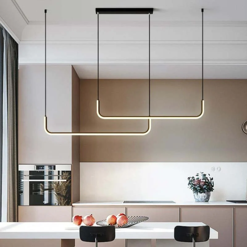 Edge - Moderne LED Hanglamp Metaal en Silicoon Selzar