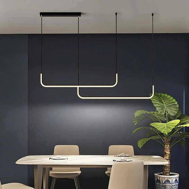 Edge - Moderne LED Hanglamp Metaal en Silicoon Selzar