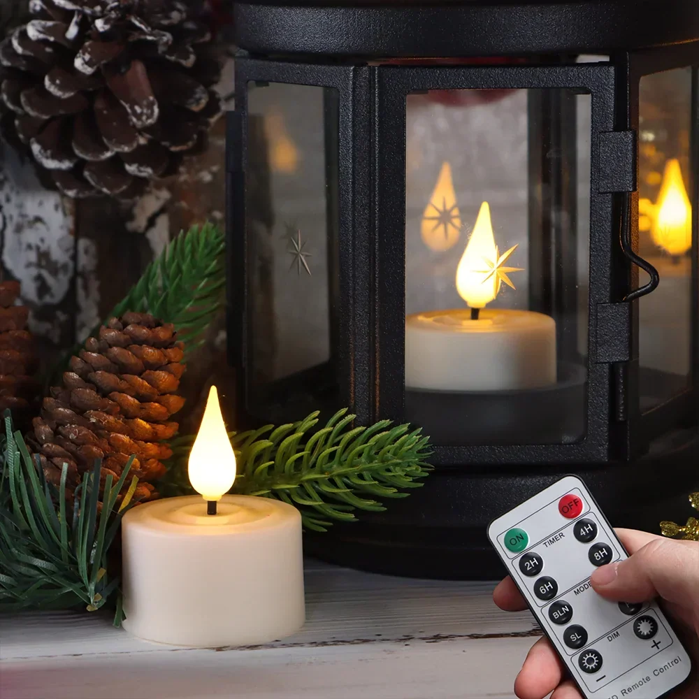 Flickerflex - Vlamloze Flikkerende Kaarsen voor Decoratie Selzar