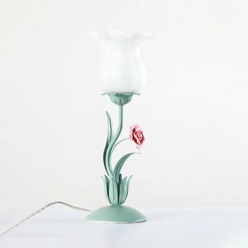 FloraLight - Tafellamp met Bloemontwerp voor Nachtkastje Selzar