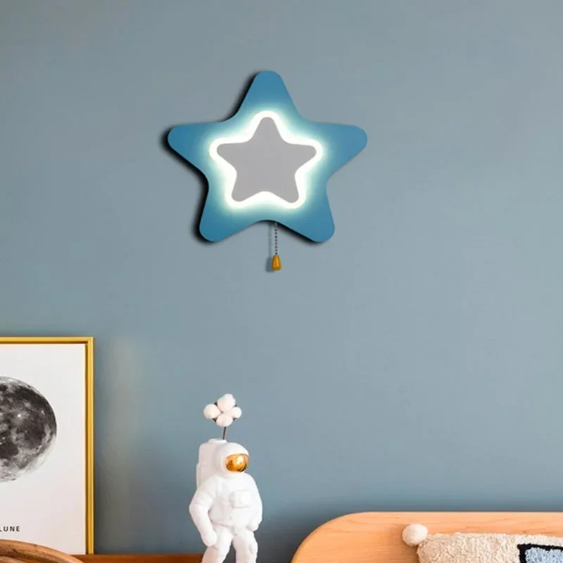 GlanzGleam - LED Wandlamp voor Kinderkamers en Gangen Selzar