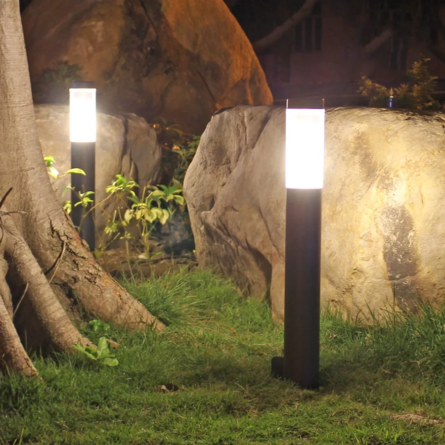 GleamGuard - Tuin-Rasenlamp van Roestvrij Staal Selzar