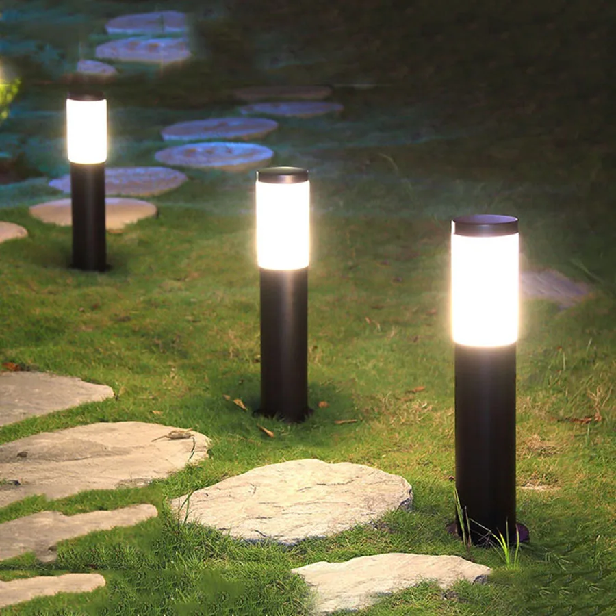 GleamGuard - Tuin-Rasenlamp van Roestvrij Staal Selzar