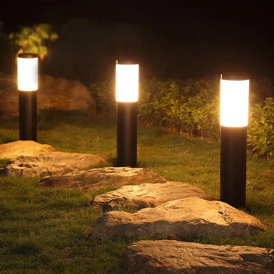 GleamGuard - Tuin-Rasenlamp van Roestvrij Staal Selzar