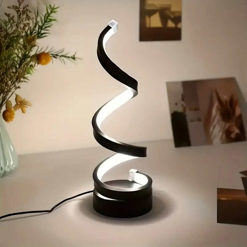 GloedCurve - Compacte en Veelzijdige Spiraallamp Selzar