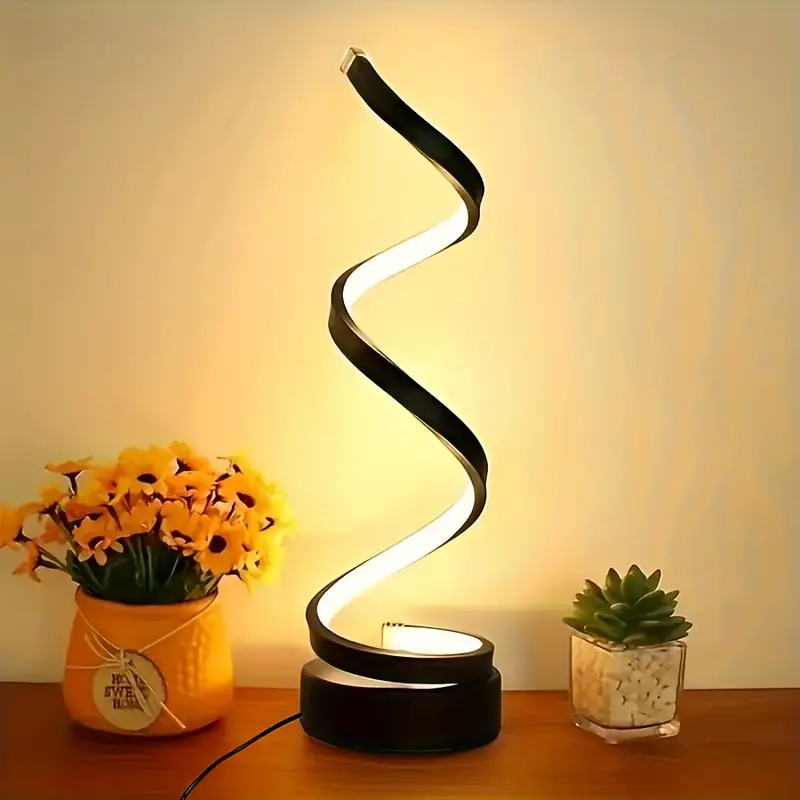 GloedCurve - Compacte en Veelzijdige Spiraallamp Selzar